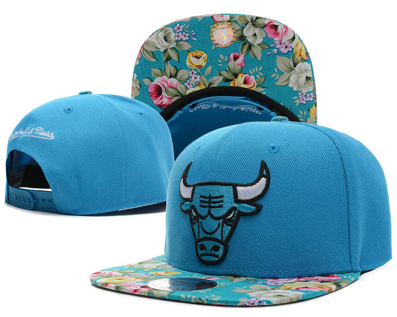 Chicago Bulls Blue Snapback Hat SD